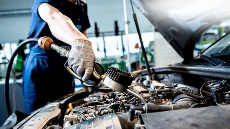 engine oil change Perth